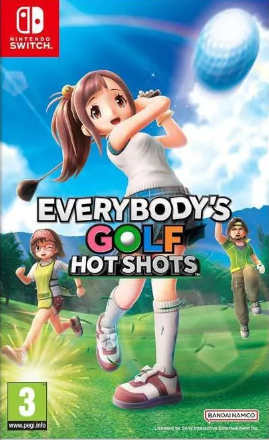 Pochette Everybody's Golf Hot Shots version Switch