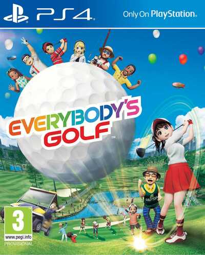 Pochette Everybody's Golf version PlayStation 4