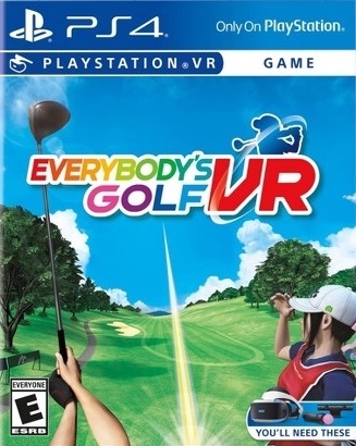 Pochette Everybody's Golf VR version PlayStation 4