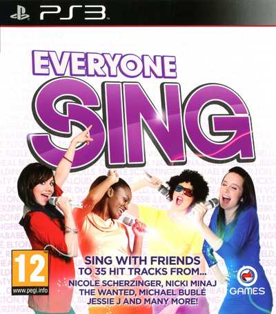 Pochette Everyone Sing version PlayStation 3