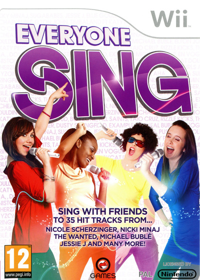 Pochette Everyone Sing version Wii