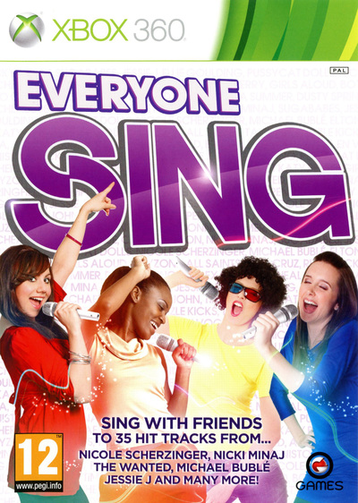 Pochette Everyone Sing version Xbox 360