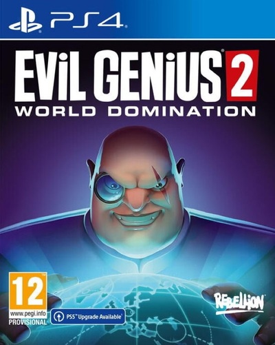 Pochette Evil Genius 2 : World Domination version PlayStation 4