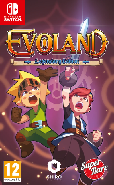 Pochette Evoland version Switch