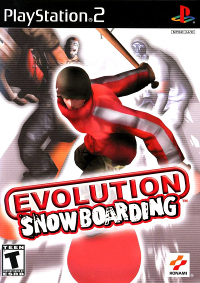 Pochette Evolution Snowboarding version PlayStation 2