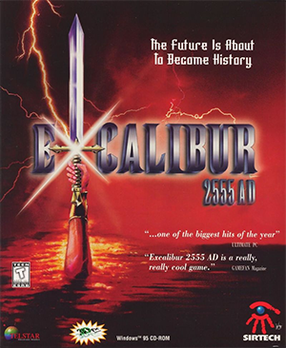 Pochette Excalibur 2555 AD version PC Windows
