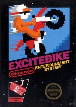 Pochette Excitebike version NES