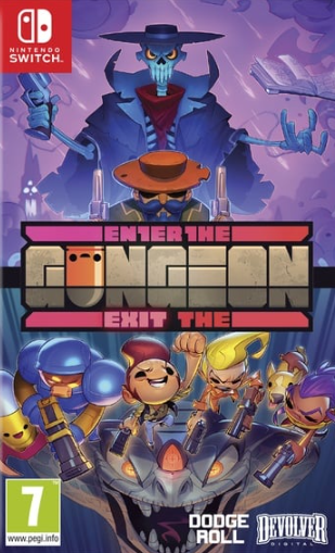 Pochette Exit the Gungeon version Switch