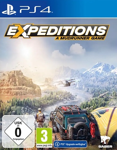 Pochette Expeditions : A MudRunner Game version PlayStation 4