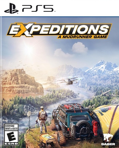 Pochette Expeditions : A MudRunner Game version PlayStation 5
