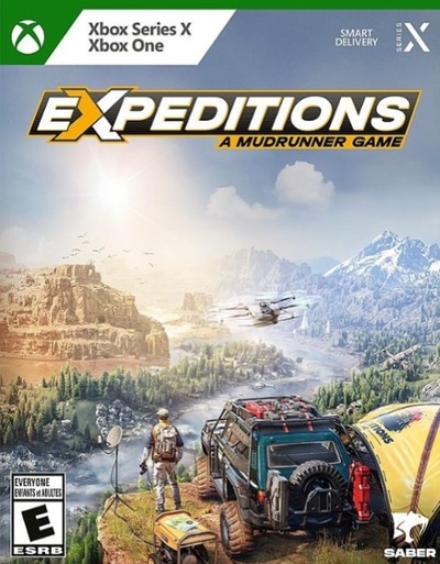 Pochette Expeditions : A MudRunner Game version Xbox Series X/S