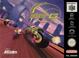 Pochette Extreme-G version Nintendo 64