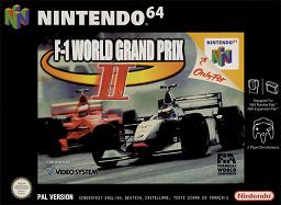 Pochette F-1 World Grand Prix II version Nintendo 64