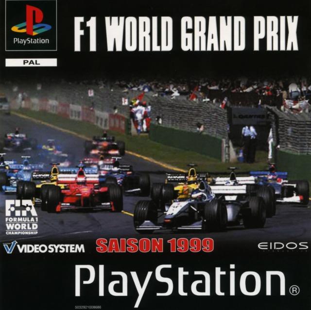 Pochette F-1 World Grand Prix II version PlayStation