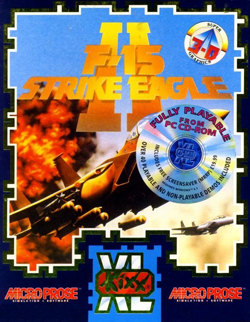 Pochette F-15 Strike Eagle II version PC Windows