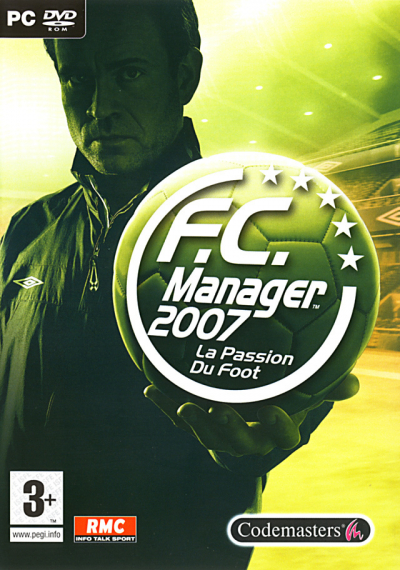Pochette F.C. Manager 2007 version PC Windows