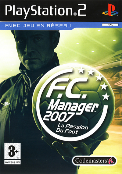 Pochette F.C. Manager 2007 version PlayStation 2