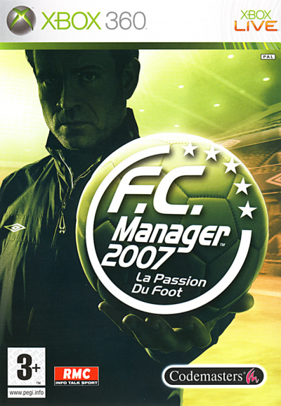 Pochette F.C. Manager 2007 version Xbox 360