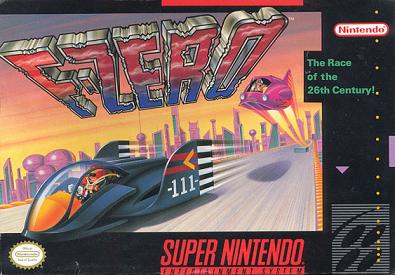 Pochette F-Zero version Super Nintendo