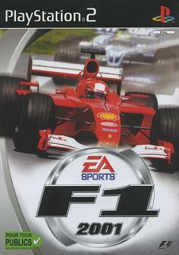 Pochette F1 2001 version PlayStation 2