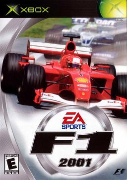 Pochette F1 2001 version Xbox