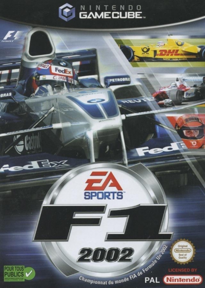 Pochette F1 2002 version GameCube