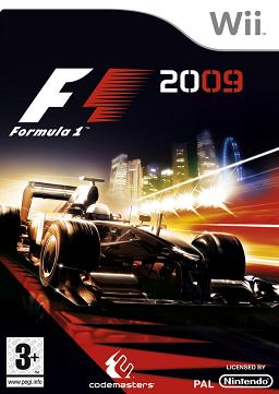 Pochette F1 2009 version Wii