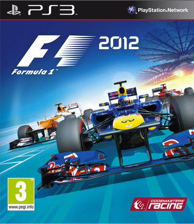 Pochette F1 2012 version PlayStation 3