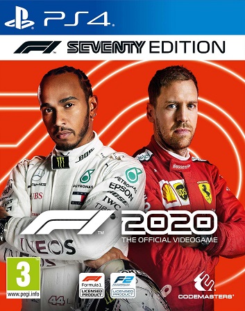 Pochette F1 2020 version PlayStation 4