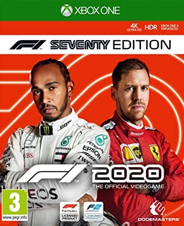 Pochette F1 2020 version Xbox One