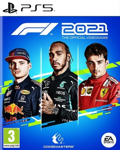 Pochette F1 2021 version PlayStation 5