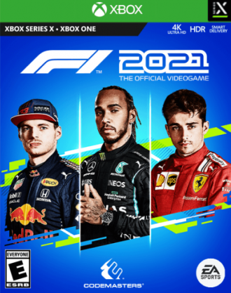Pochette F1 2021 version Xbox One
