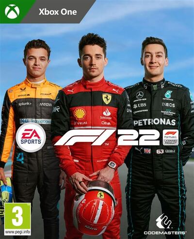 Pochette F1 22 version Xbox One