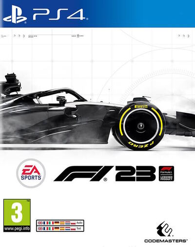 Pochette F1 23 version PlayStation 4