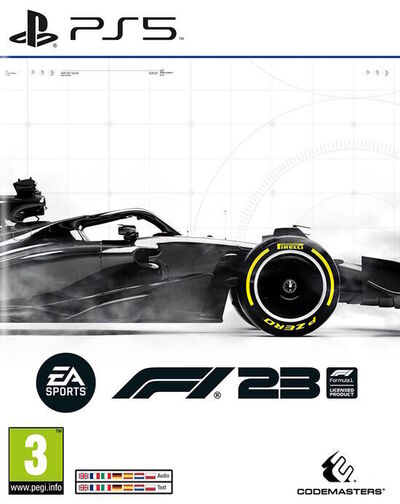Pochette F1 23 version PlayStation 5