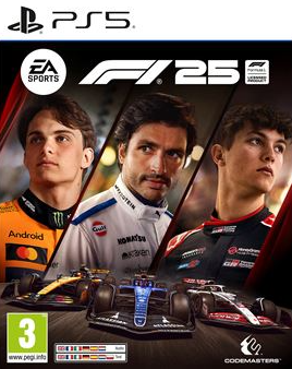 Pochette F1 25 version PlayStation 5