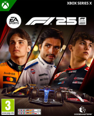 Pochette F1 25 version Xbox Series X/S
