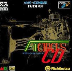Pochette F1 Circus CD version Mega-CD