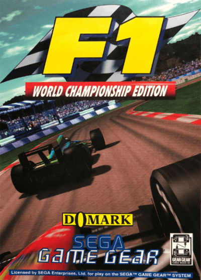 Pochette F1 version GameGear