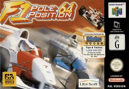 Pochette F1 Pole Position 64 version Nintendo 64