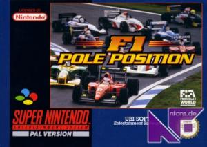 Pochette F1 Pole Position version Super Nintendo