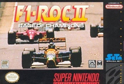Pochette F1 ROC II : Race of Champions version Super Nintendo