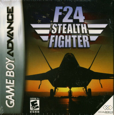Pochette F24 Stealth Fighter version GameBoy Advance