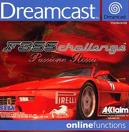 Pochette F355 Challenge : Passione Rossa version Dreamcast