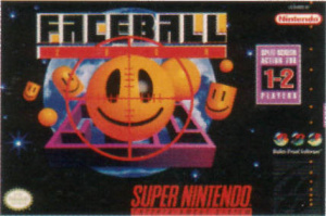 Pochette Faceball 2000 version Super Nintendo