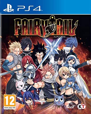 Pochette Fairy Tail version PlayStation 4