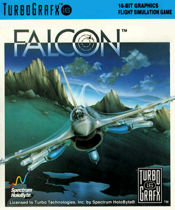 Pochette Falcon version PC-Engine