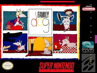 Pochette Family Dog version Super Nintendo