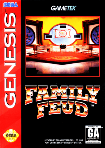 Pochette Family Feud version Megadrive