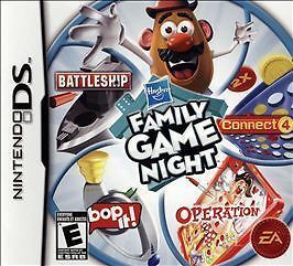 Pochette Hasbro Family Game Night version DS